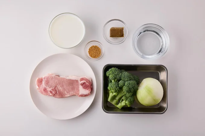 豚肉はロースを使ってやわらか!