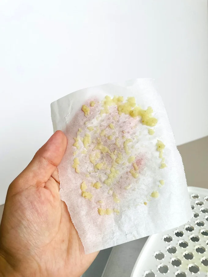 クッキングシートの破れはありませんでした(▶次へ)