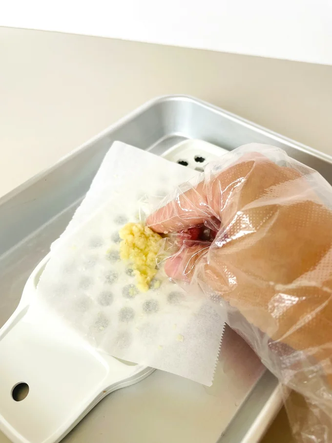 シートの上で集められるのも便利(▶次へ)