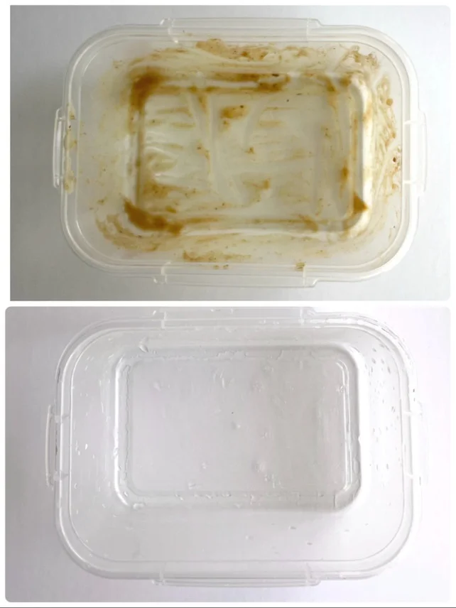 【ビフォーアフター】油汚れがスッキリ落ちる！（▶裏ワザのやり方は次へ）