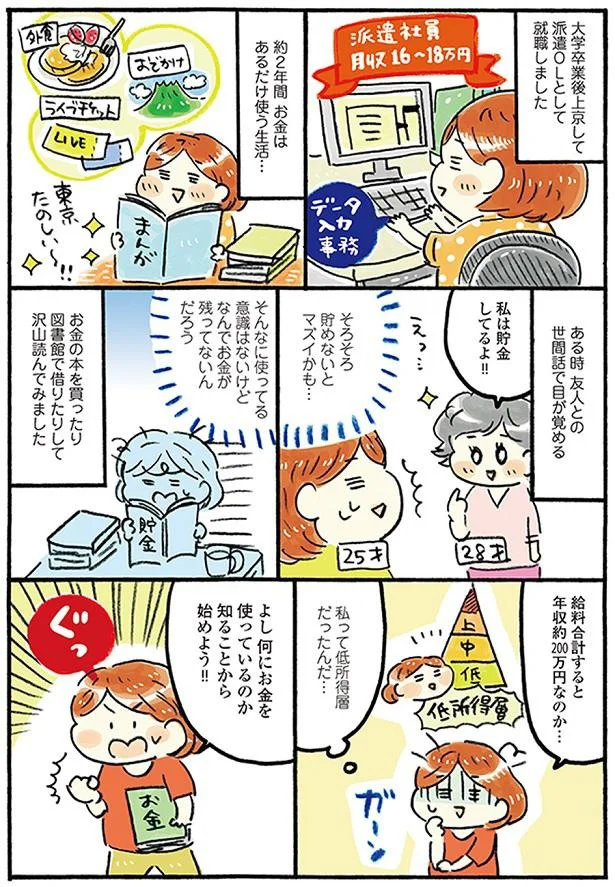 『おひとりさまのゆたかな年収200万生活』より