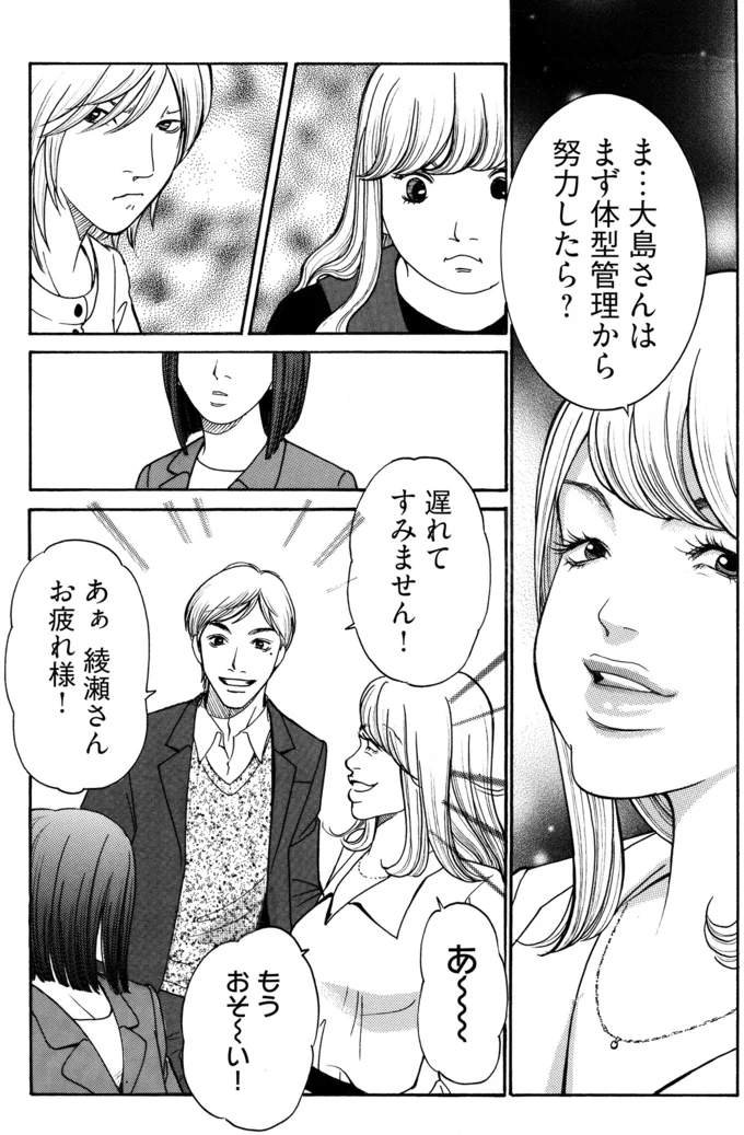 まずは体型から努力したら？