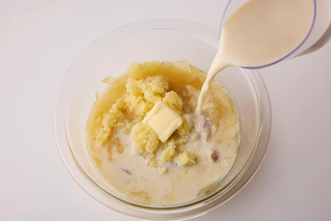 再び2分チンして混ぜる