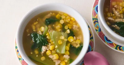 とろみをつけて熱々をキープ！