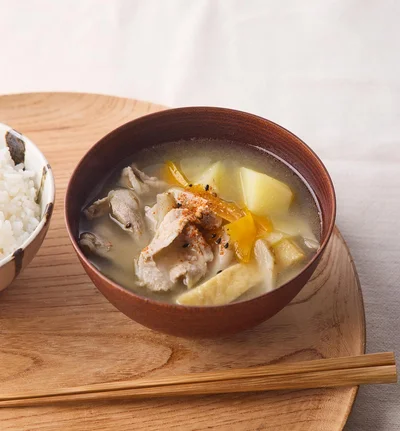 具だくさん豚汁