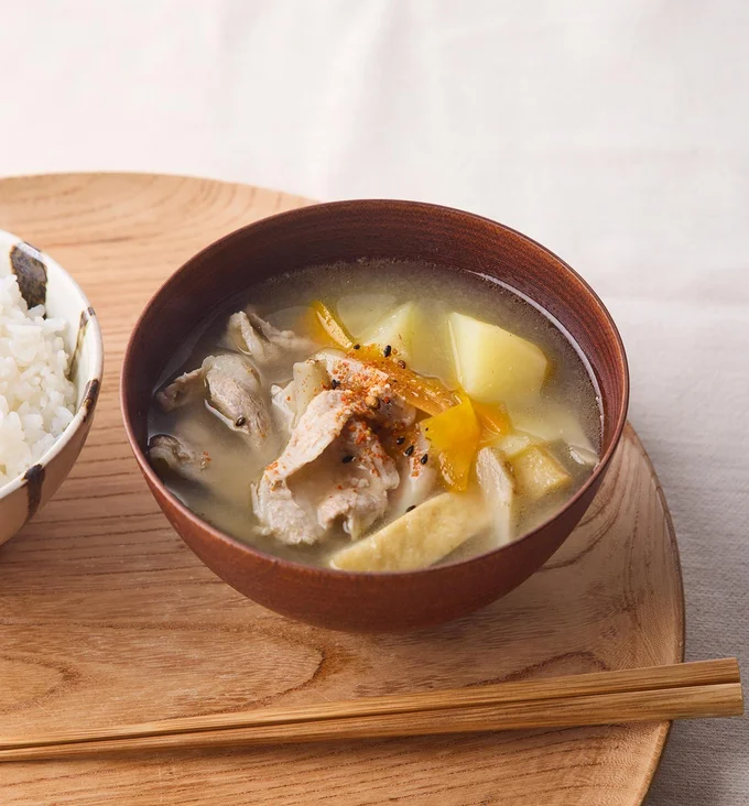 具だくさん豚汁