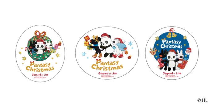 リサとガスパールの神戸阪急オリジナルステッカー