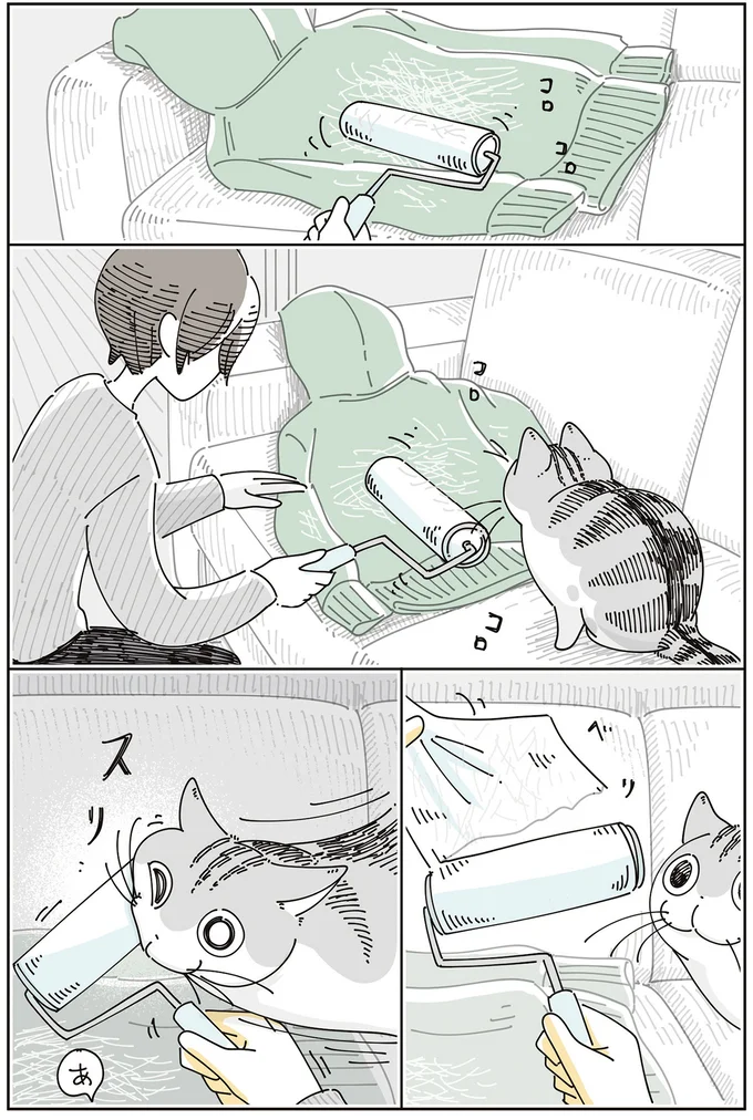 コロコロに顔が