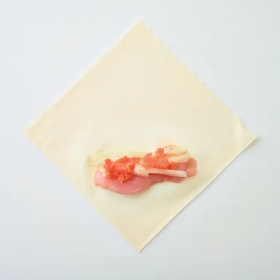 ささ身の明太春巻き