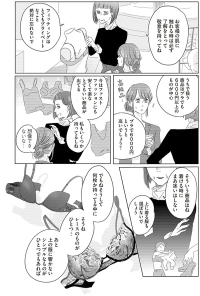 フィッティングはとてもプライベートなこと