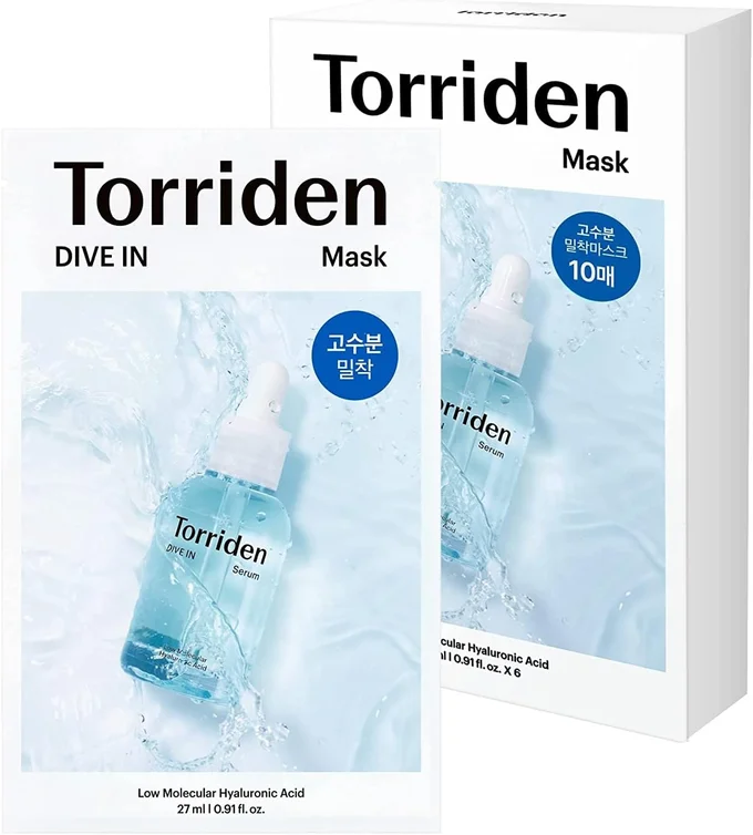 トリデン Torriden ダイブインマスク パック10枚入 【公式・正規品】