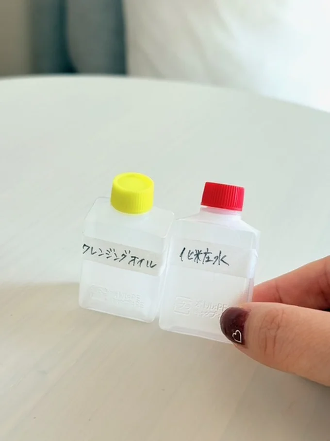 タレビンに詰め替えれば普段のシャンプーなどを使える！　　▶まだある100円グッズ！