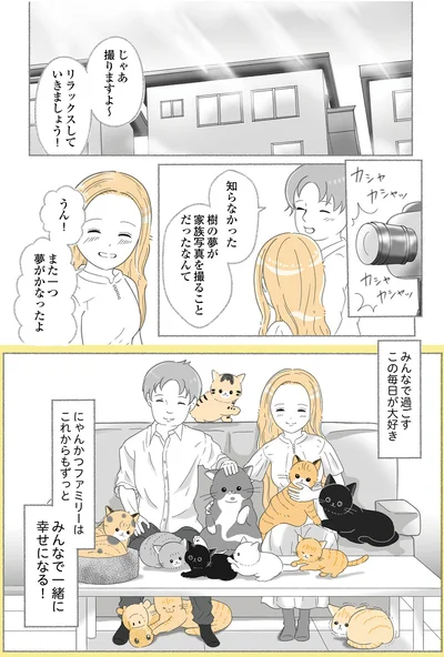 『にゃんかつ 11匹と2人の暮らし』より