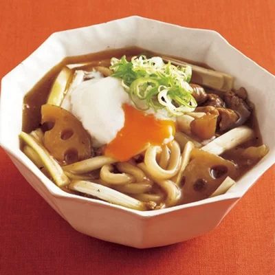 「温玉カレーうどん」 レタスクラブニュースより