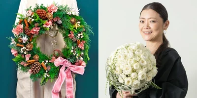 フレッシュクリスマスリースワークショップを開催