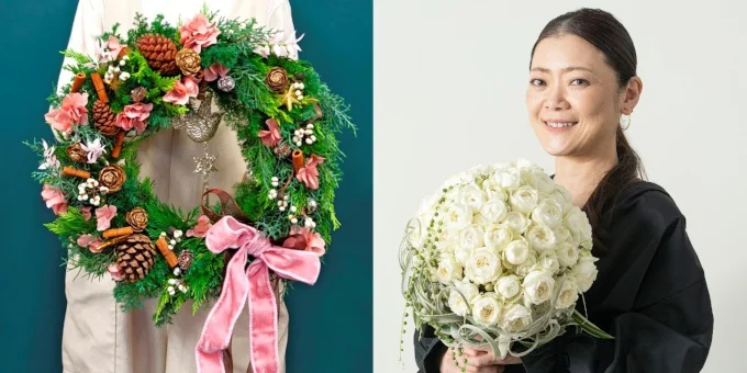 フレッシュクリスマスリースワークショップを開催