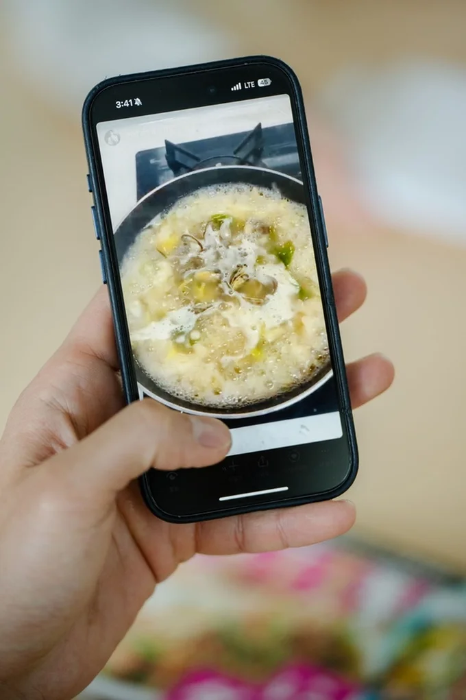 イ・ジフンが自分で作った料理写真！（▶次へ）