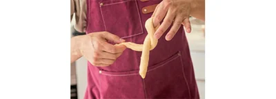 半分に折って…