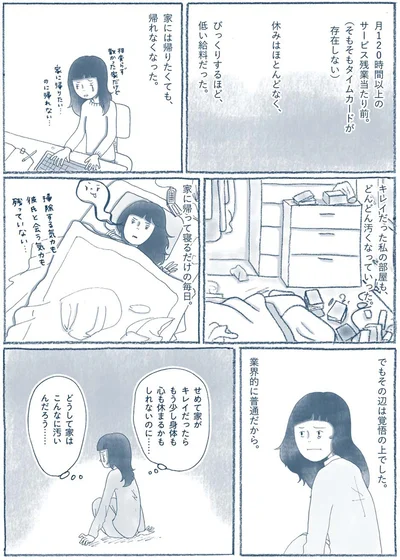 休みはほとんどなく