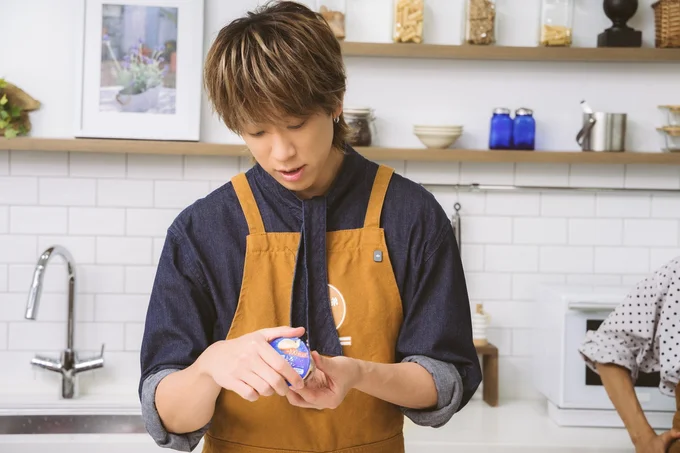 プリンが気になる小山さん