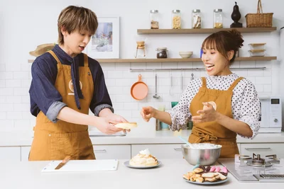 心配そうなみきさんをよそに、楽観的な小山さん（笑）