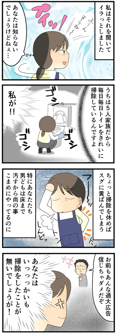 ちょっと掃除を休めば