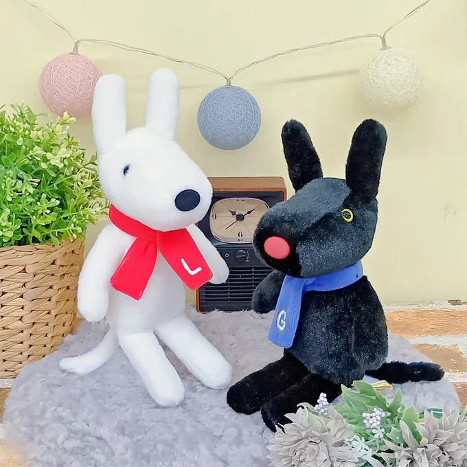 クラシックぬいぐるみ リサ(S)、ガスパール(S)のセット