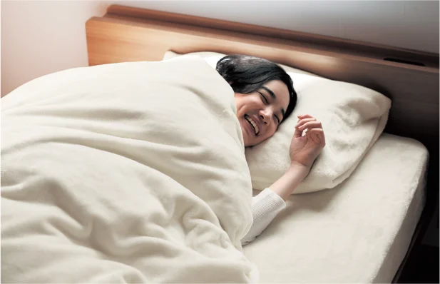 幸せホルモン〝オキシトシン〟が出る肌触りの寝具 ベルメゾンの「meltoro（メルトロ）」