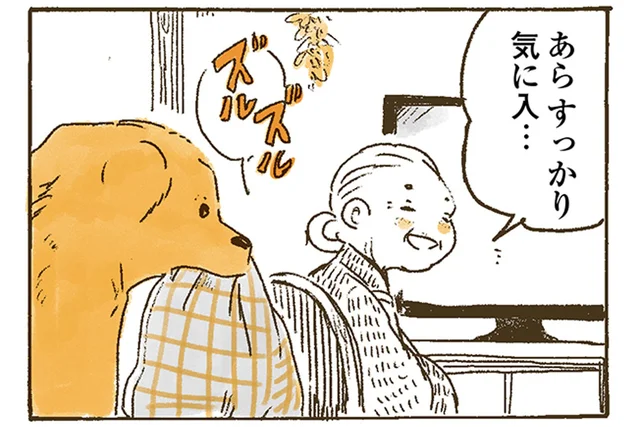 暑い日もそばにいたい。ひんやりマットをくわえてレトリバーが向かったのは