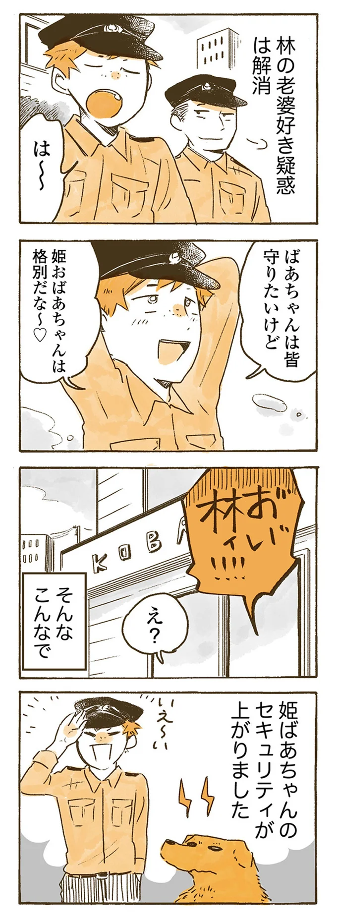 姫ばあちゃんのセキュリティが上がりました