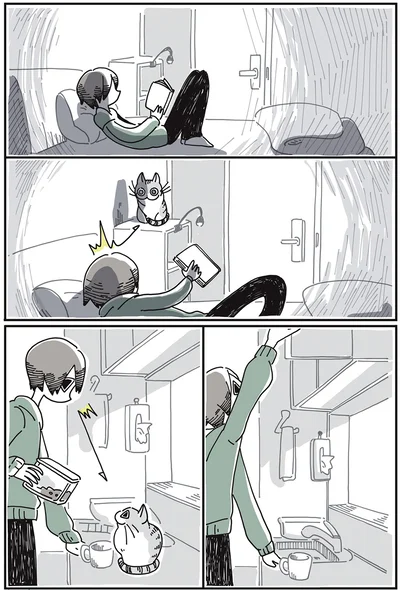 『夜は猫といっしょ』より