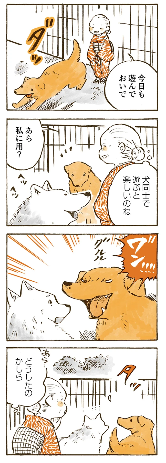 今日も遊んでおいで