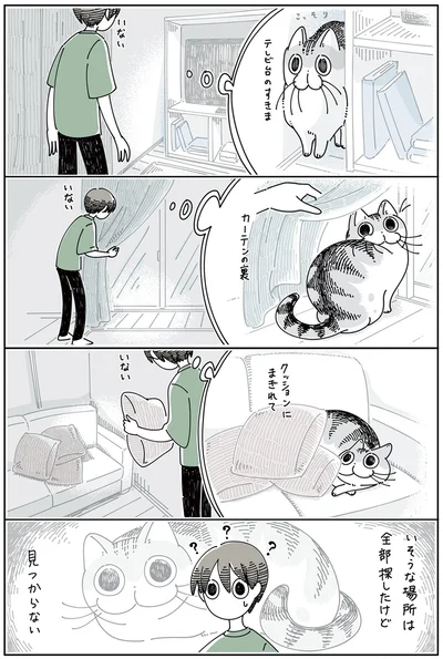 いそうな場所は全部探したけど