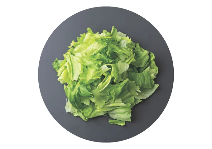 後入れする具(レタス)