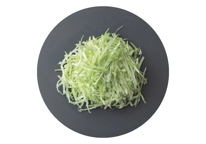 後入れする具(キャベツ)