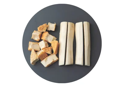 【炊き込む具】絹厚揚げ、長いも…さらに後入れする具はこちら！(▶︎次へ)