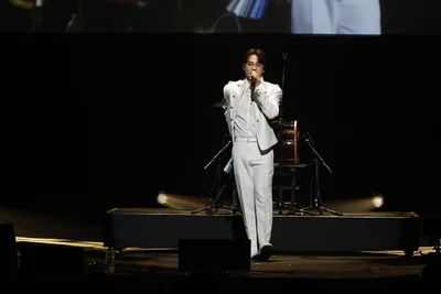 ファンが大勢詰めかけていた