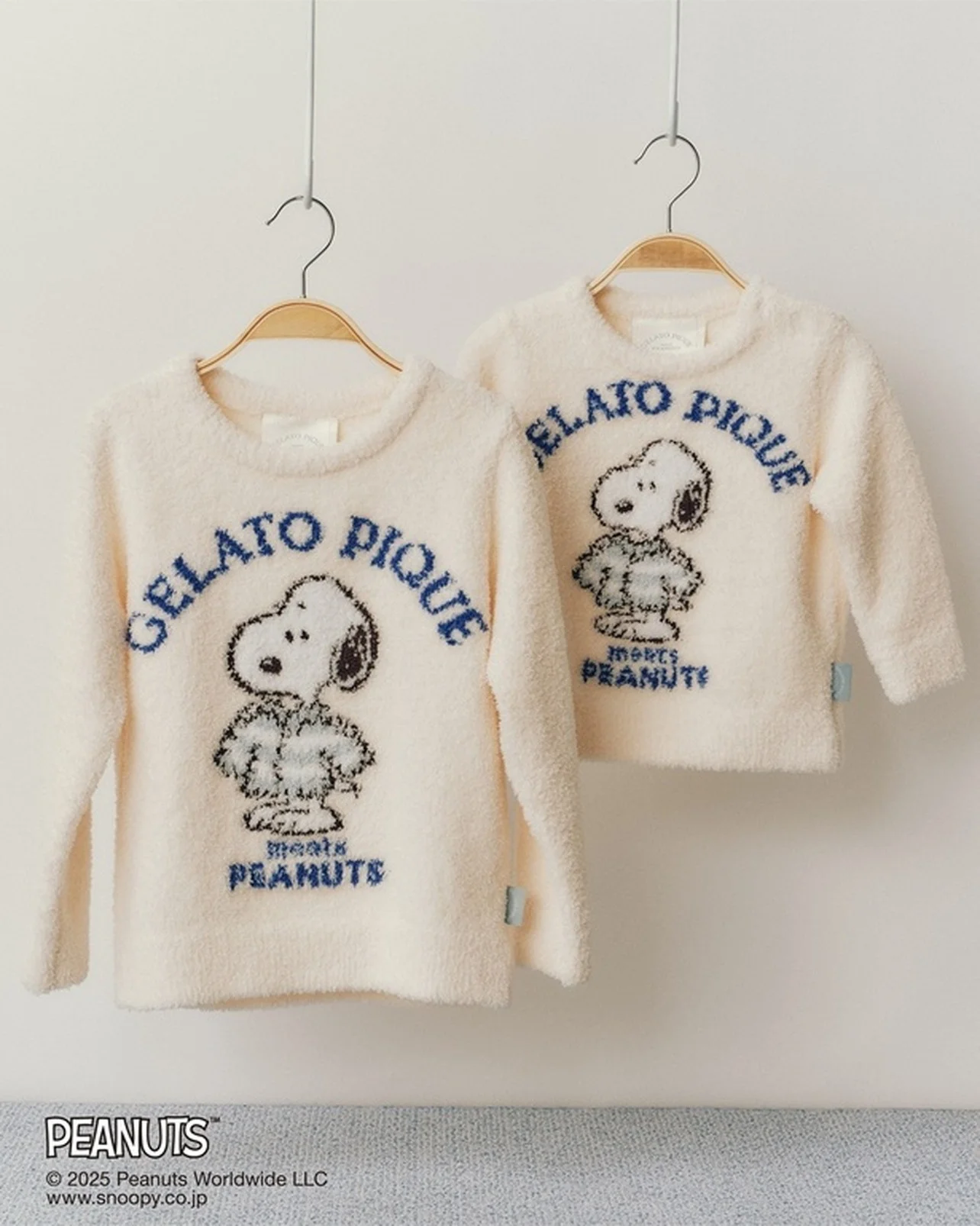 ジェラート ピケ×ピーナッツのコレクションに注目！家族全員でリンク
