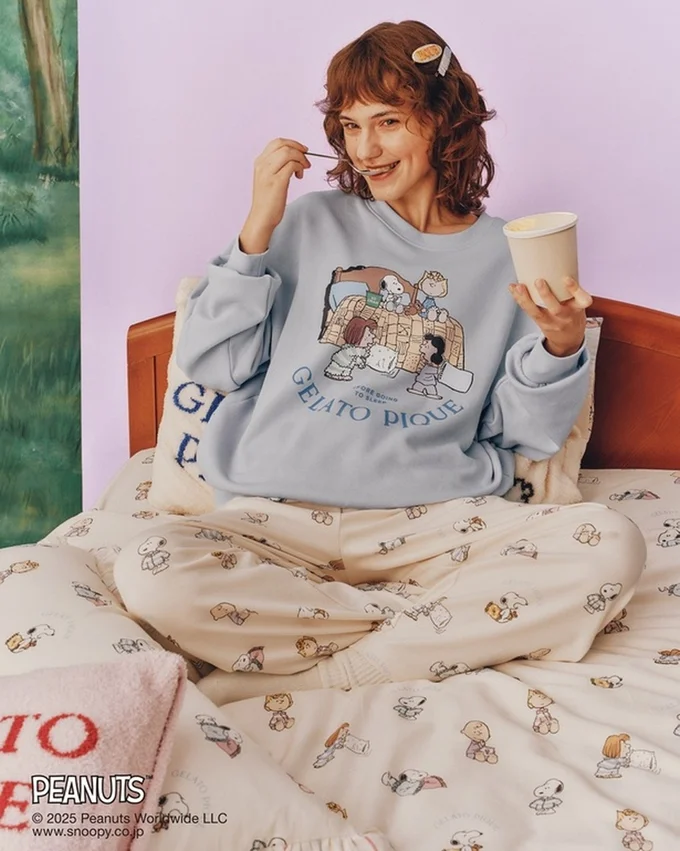 「ワンポイント裏毛プルオーバー」(6710円)