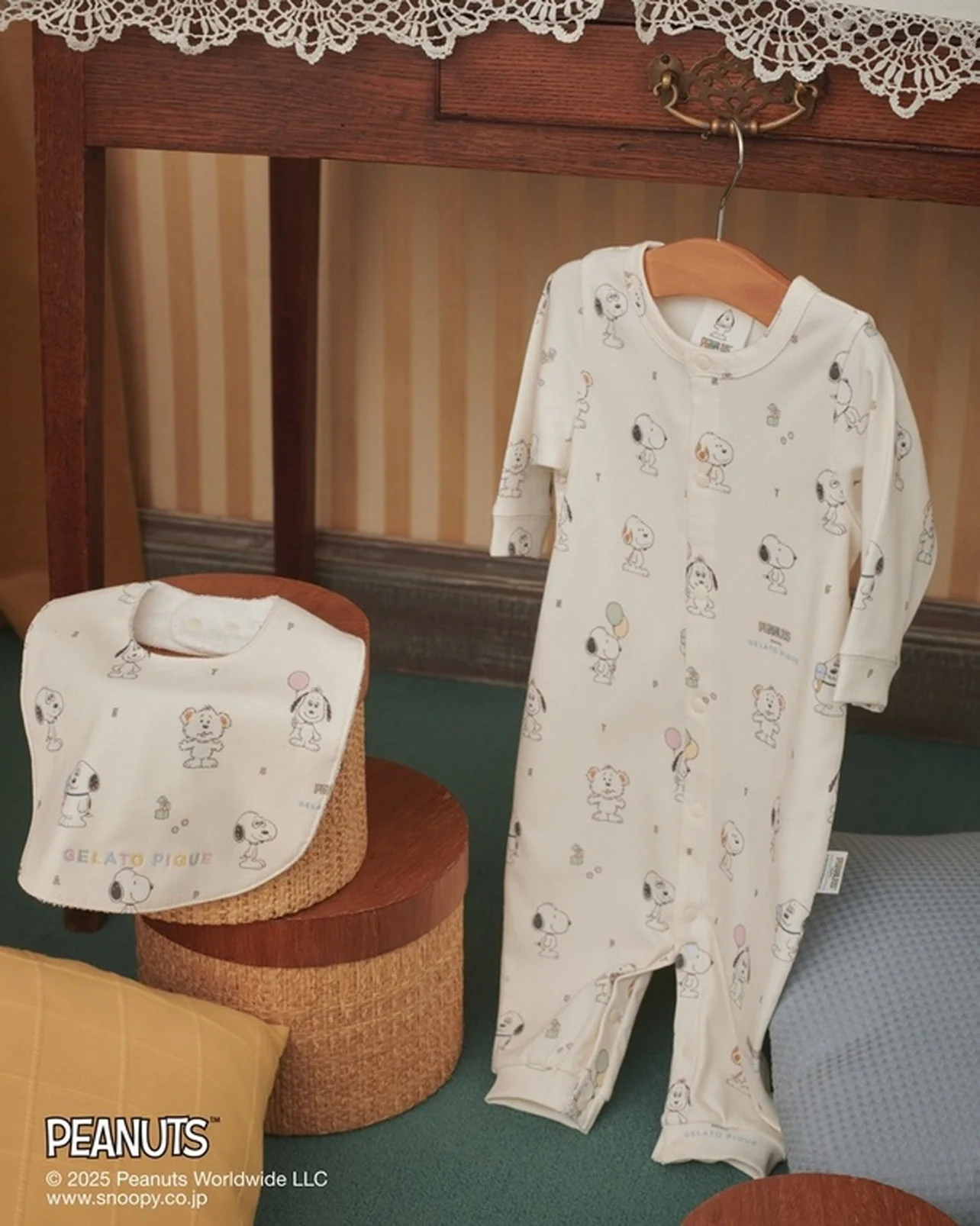 ジェラート ピケ×ピーナッツのコレクションに注目！家族全員でリンク