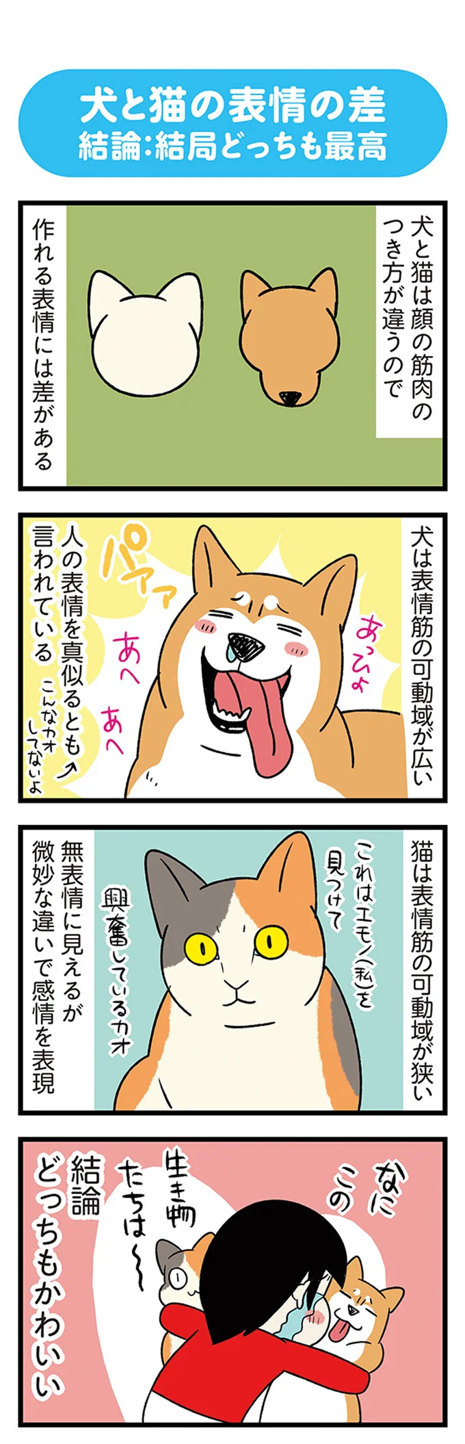 『うちう猫と柴犬』より