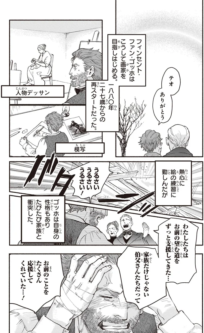 画家を目指しはじめる