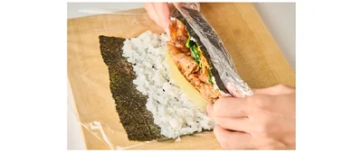 巻きすがなくても、ラップがあればOK