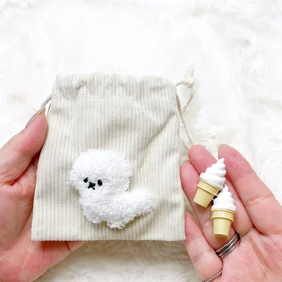 ミニポーチにも入るサイズ　　　▶購入するときはこれを探して