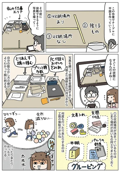 『理系夫の減らせる！ 整理収納術』より