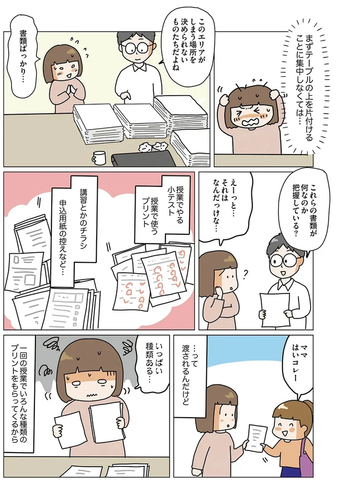 『理系夫の減らせる！ 整理収納術』より