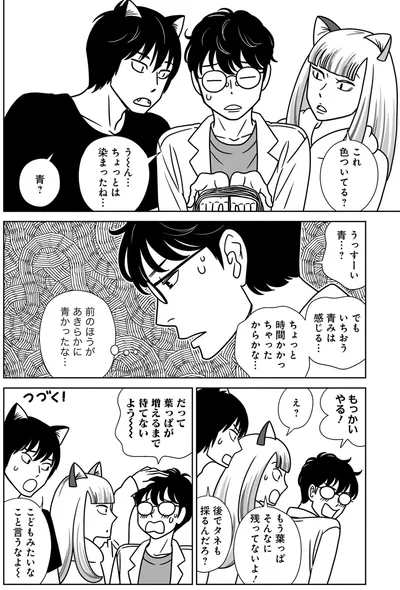 『ねこまた印の染物屋さん』より