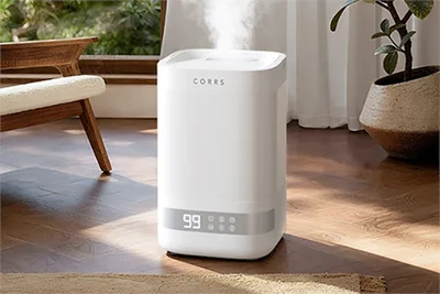 加湿器 4.0L 大容量 スチーム式加湿器