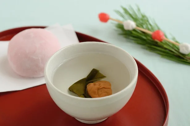 新年をお祝いする縁起物の「大福茶（おおぶくちゃ）」