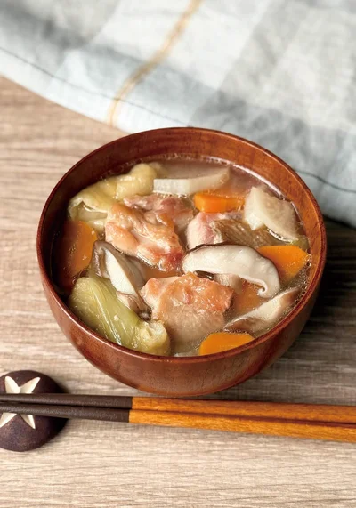 チキンねぎ塩スープ